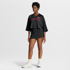 Women's Primetime Cropped Mesh Dri-FIT Fashion Jersey - Washington Commanders