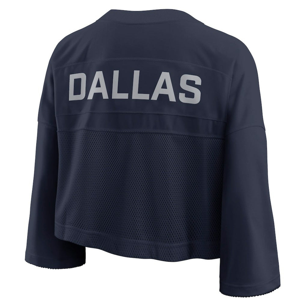 Women's Primetime Cropped Mesh Dri-FIT Fashion Jersey - Dallas Cowboys