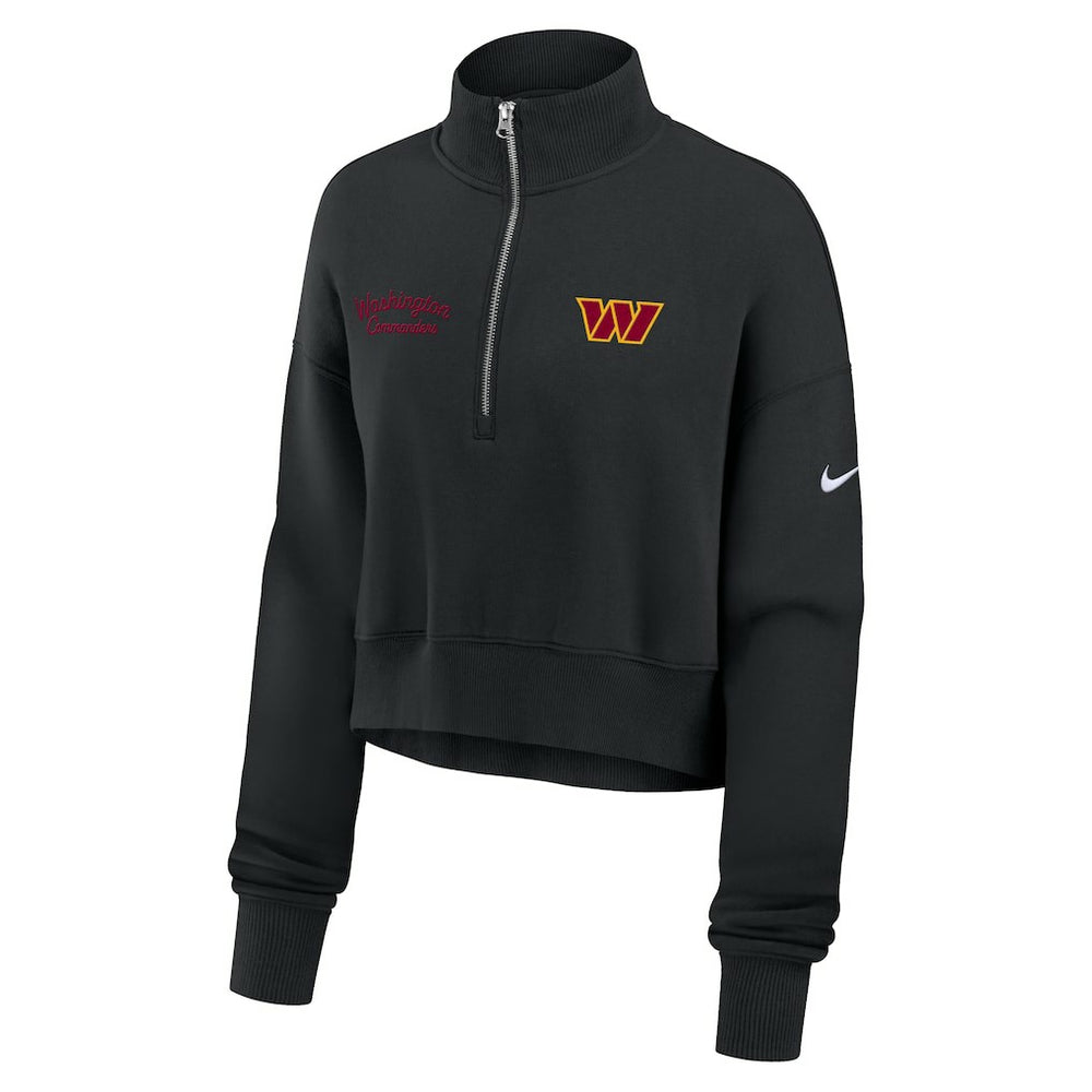 Women's Primetime Phoenix Half-Zip Sweatshirt - Washington Commanders