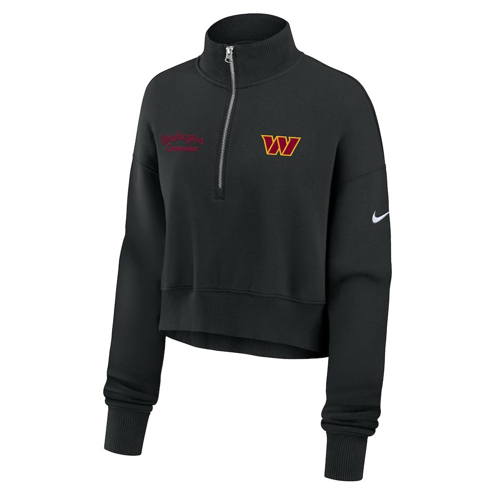 Women's Primetime Phoenix Half-Zip Sweatshirt - Washington Commanders