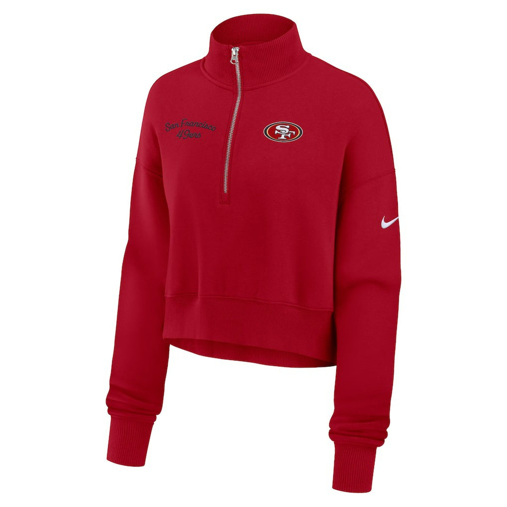 Women's Primetime Phoenix Half-Zip Sweatshirt - San Francisco 49ers