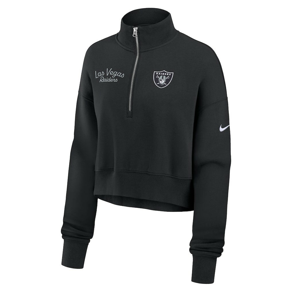 Women's Primetime Phoenix Half-Zip Sweatshirt - Las Vegas Raiders