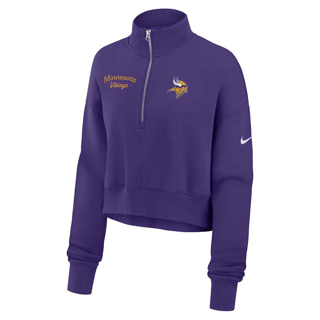 Women's Primetime Phoenix Half-Zip Sweatshirt - Minnesota Vikings