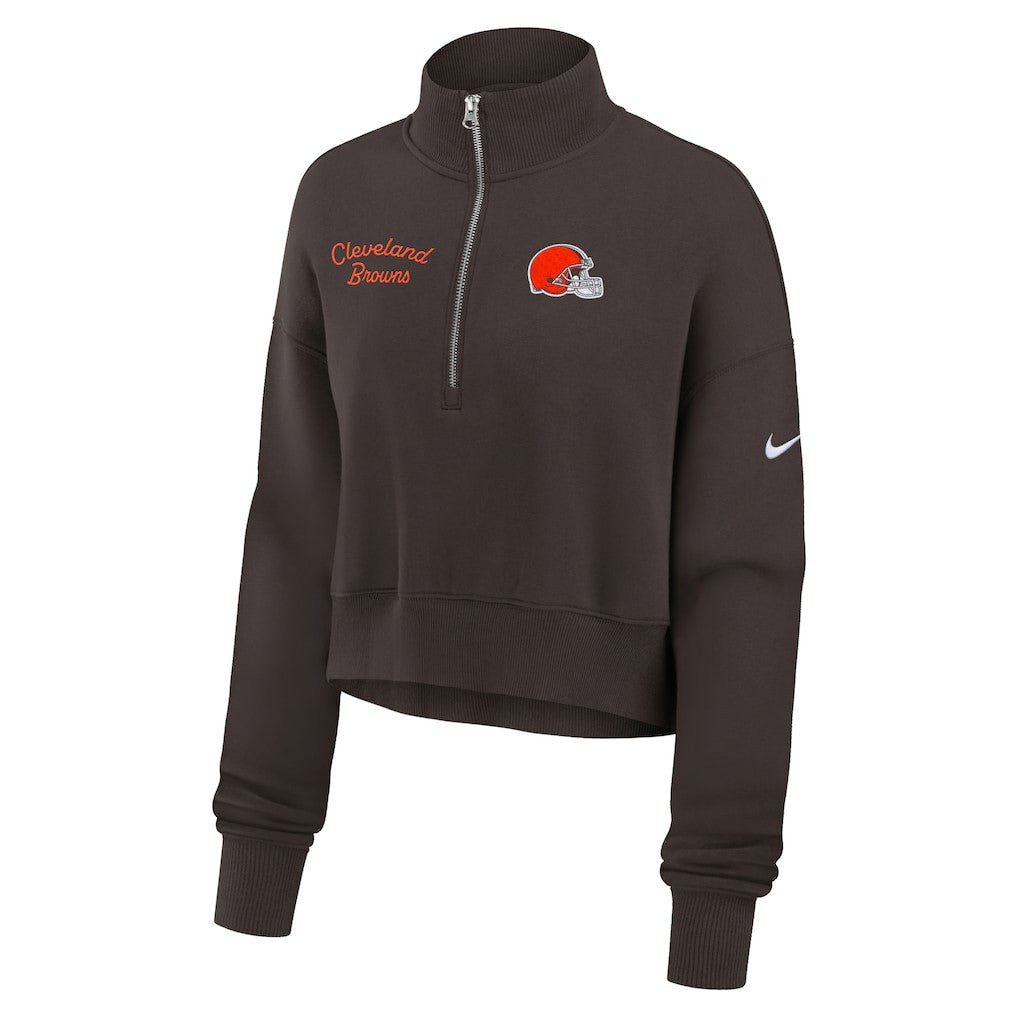 Women's Primetime Phoenix Half-Zip Sweatshirt - Cleveland Browns