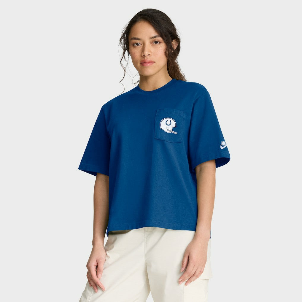 Women's Rewind Pocket Boxy T-Shirt - Indianapolis Colts
