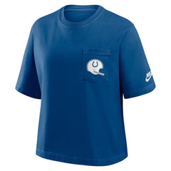 Women's Rewind Pocket Boxy T-Shirt - Indianapolis Colts