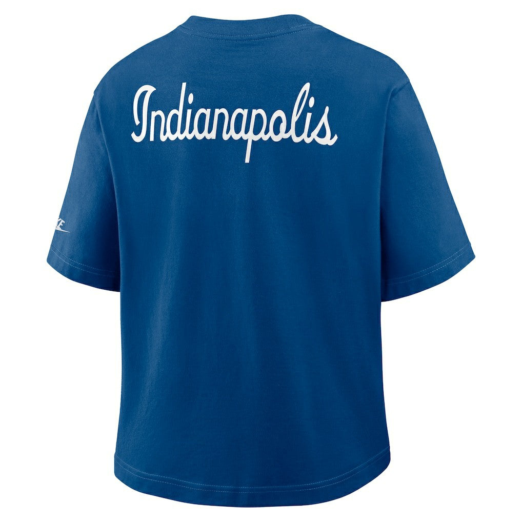Women's Rewind Pocket Boxy T-Shirt - Indianapolis Colts