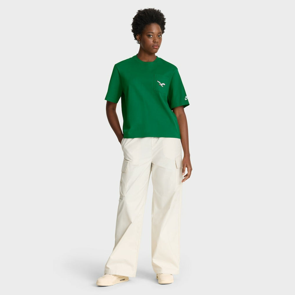 Women's Rewind Pocket Boxy T-Shirt - Philadelphia Eagles