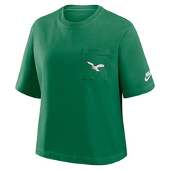 Women's Rewind Pocket Boxy T-Shirt - Philadelphia Eagles