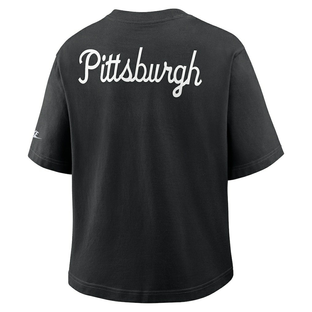 Women's Rewind Pocket Boxy T-Shirt - Pittsburgh Steelers