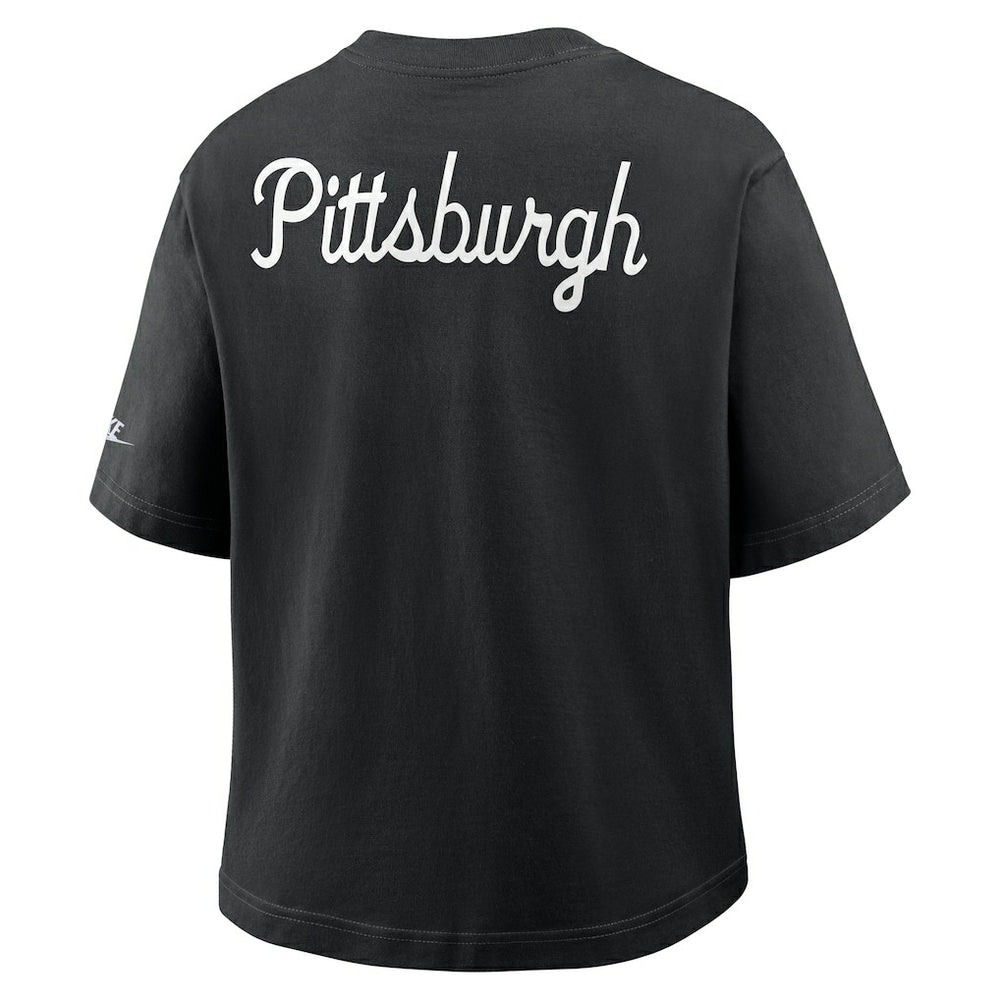 Women's Rewind Pocket Boxy T-Shirt - Pittsburgh Steelers