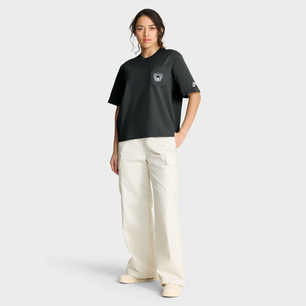 Women's Rewind Pocket Boxy T-Shirt - Las Vegas Raiders