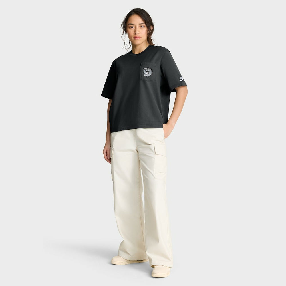 Women's Rewind Pocket Boxy T-Shirt - Las Vegas Raiders