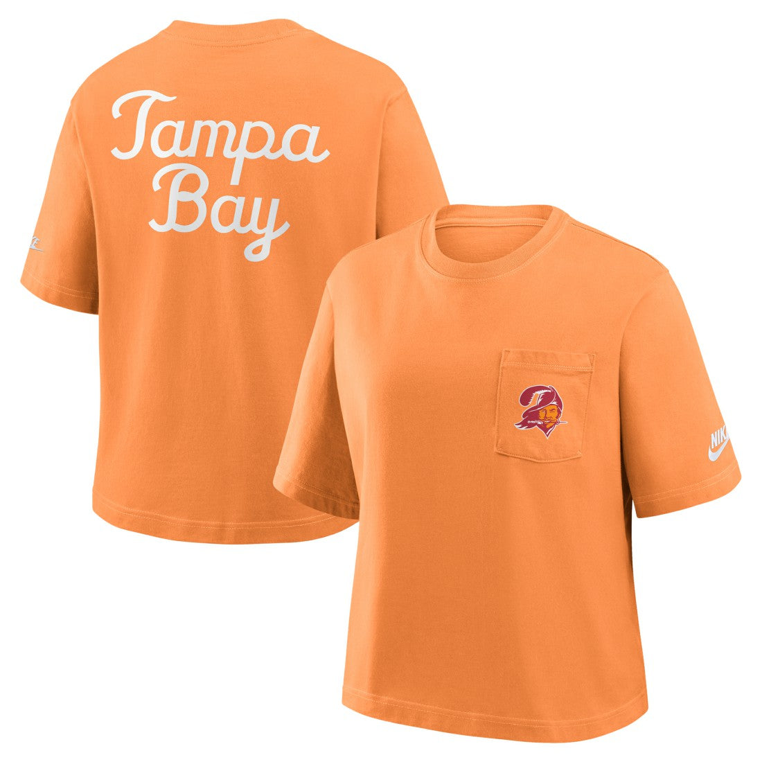 Women's Rewind Pocket Boxy T-Shirt - Tampa Bay Buccaneers