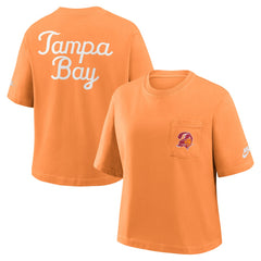 Women's Rewind Pocket Boxy T-Shirt - Tampa Bay Buccaneers