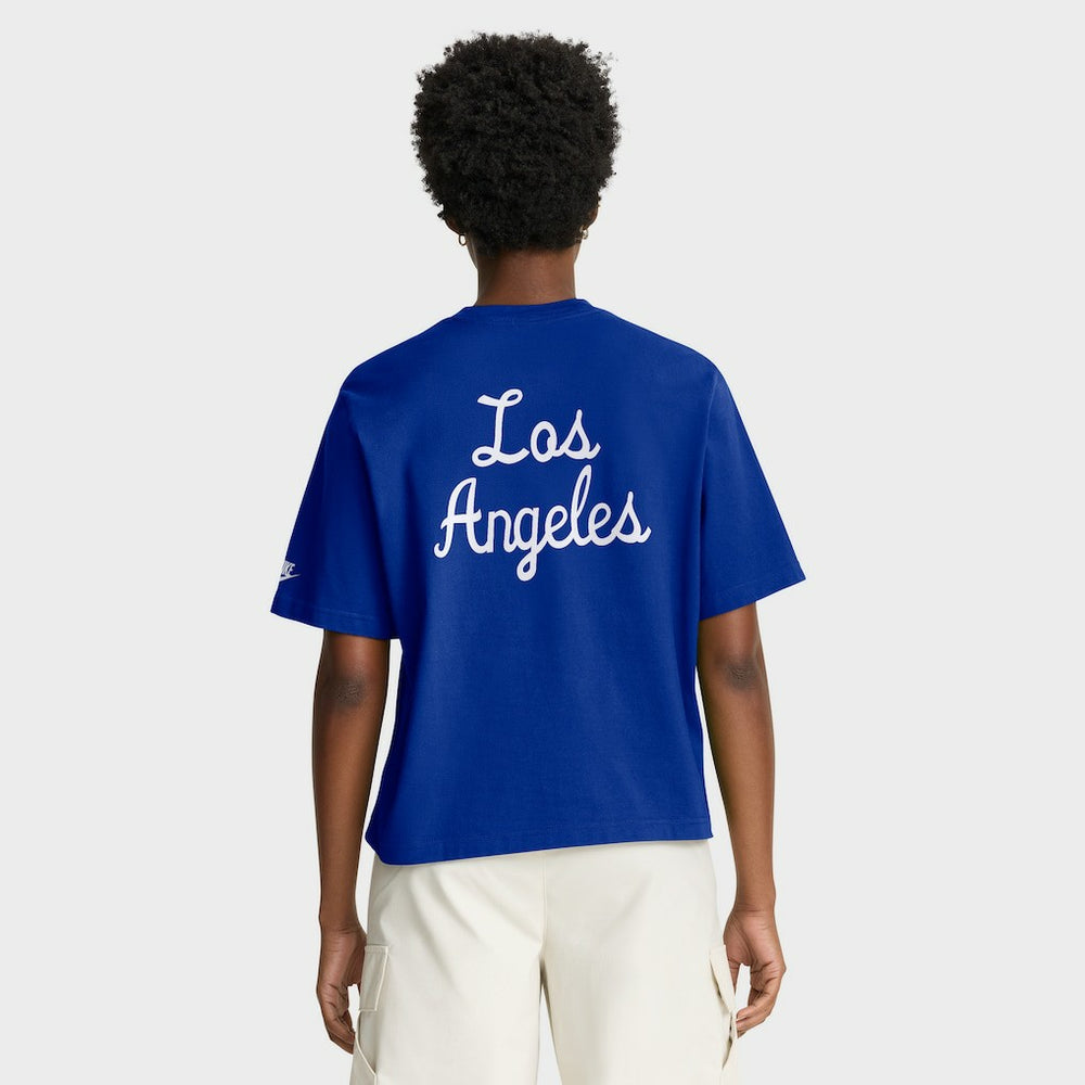Women's Rewind Pocket Boxy T-Shirt - Los Angeles Rams