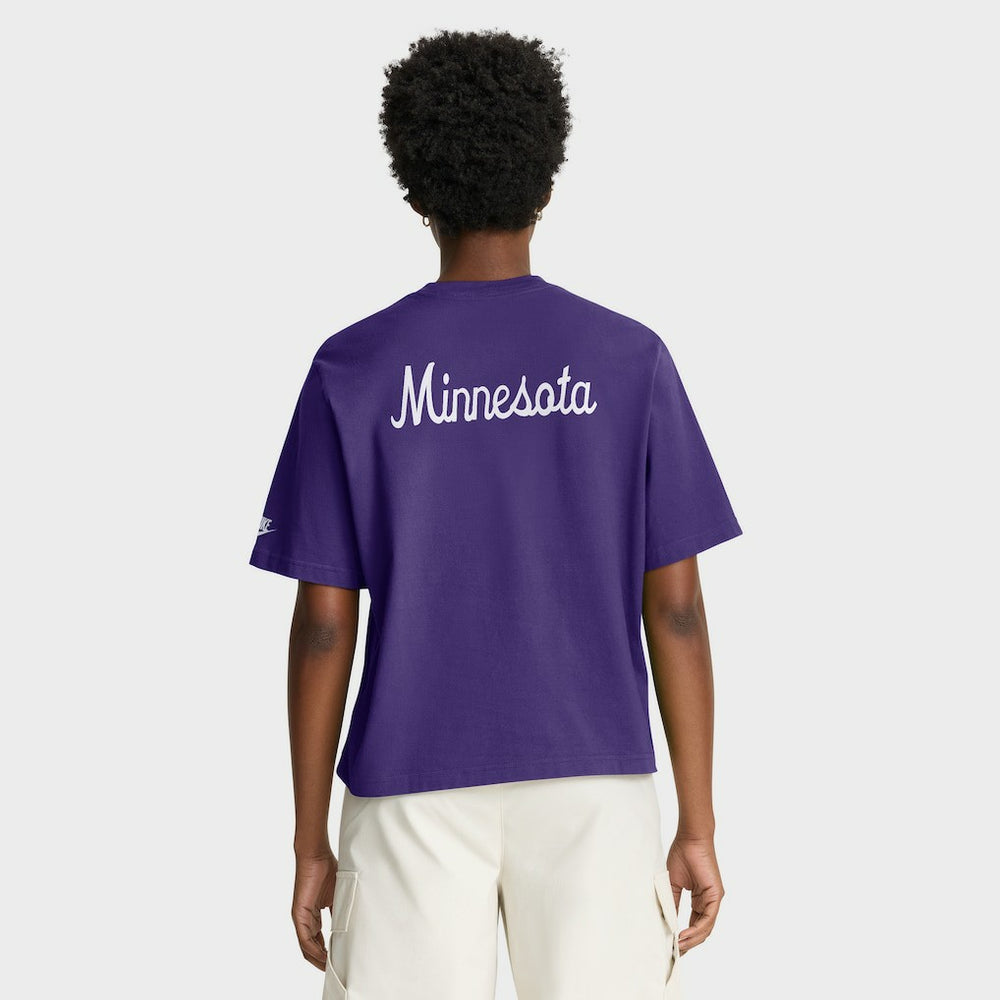 Women's Rewind Pocket Boxy T-Shirt - Minnesota Vikings