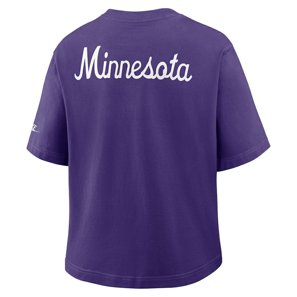 Women's Rewind Pocket Boxy T-Shirt - Minnesota Vikings