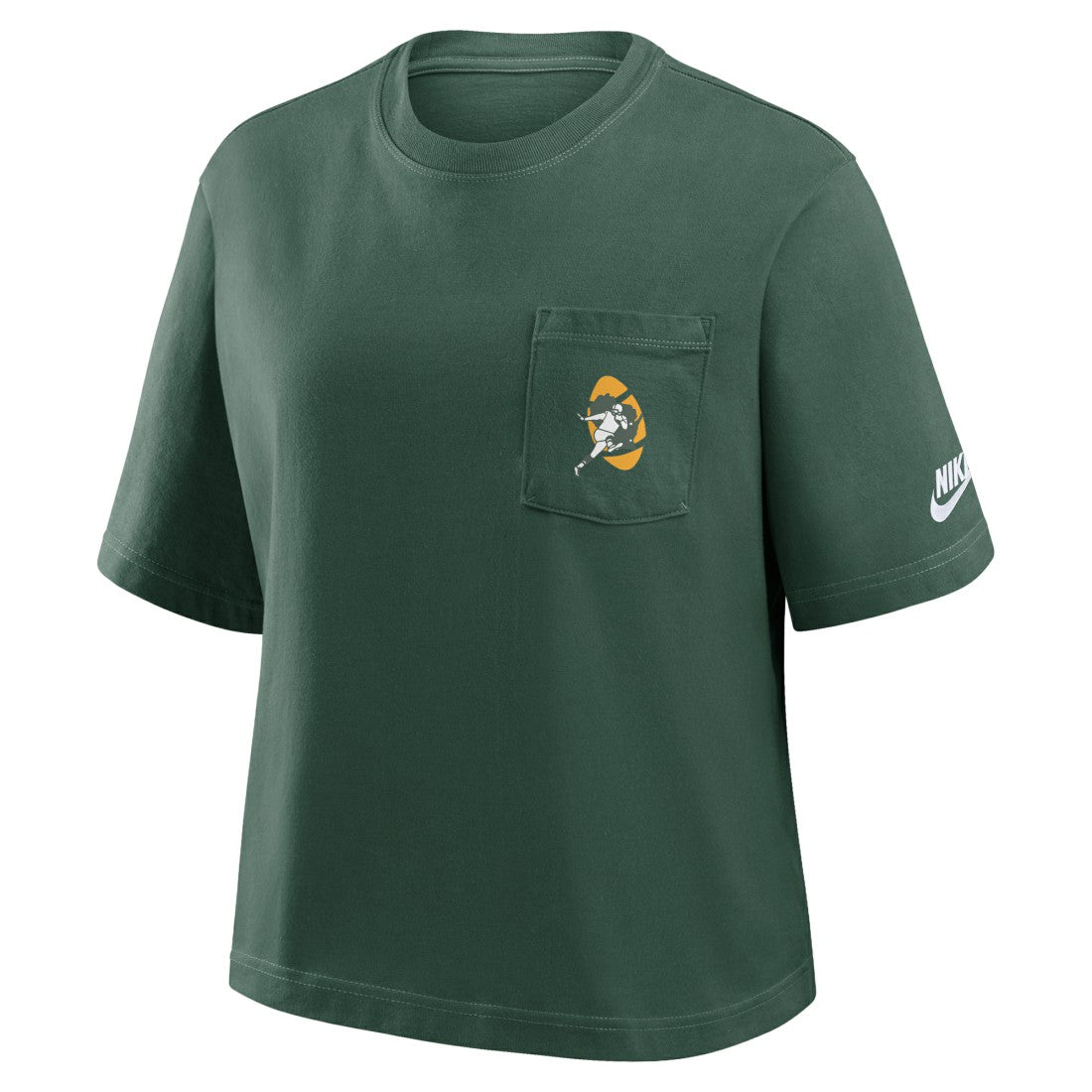 Women's Rewind Pocket Boxy T-Shirt - Green Bay Packers