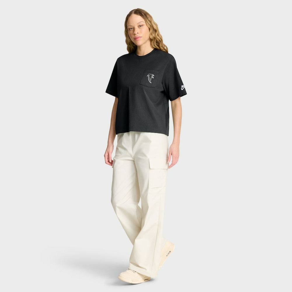 Women's Rewind Pocket Boxy T-Shirt - Atlanta Falcons