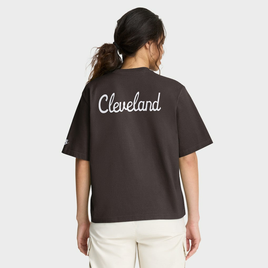 Women's Rewind Pocket Boxy T-Shirt - Cleveland Browns