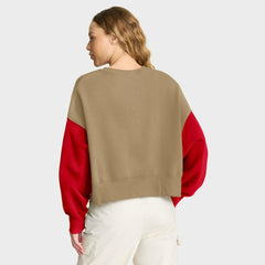 Women's Oversized Rewind Pullover Sweatshirt - San Francisco 49ers