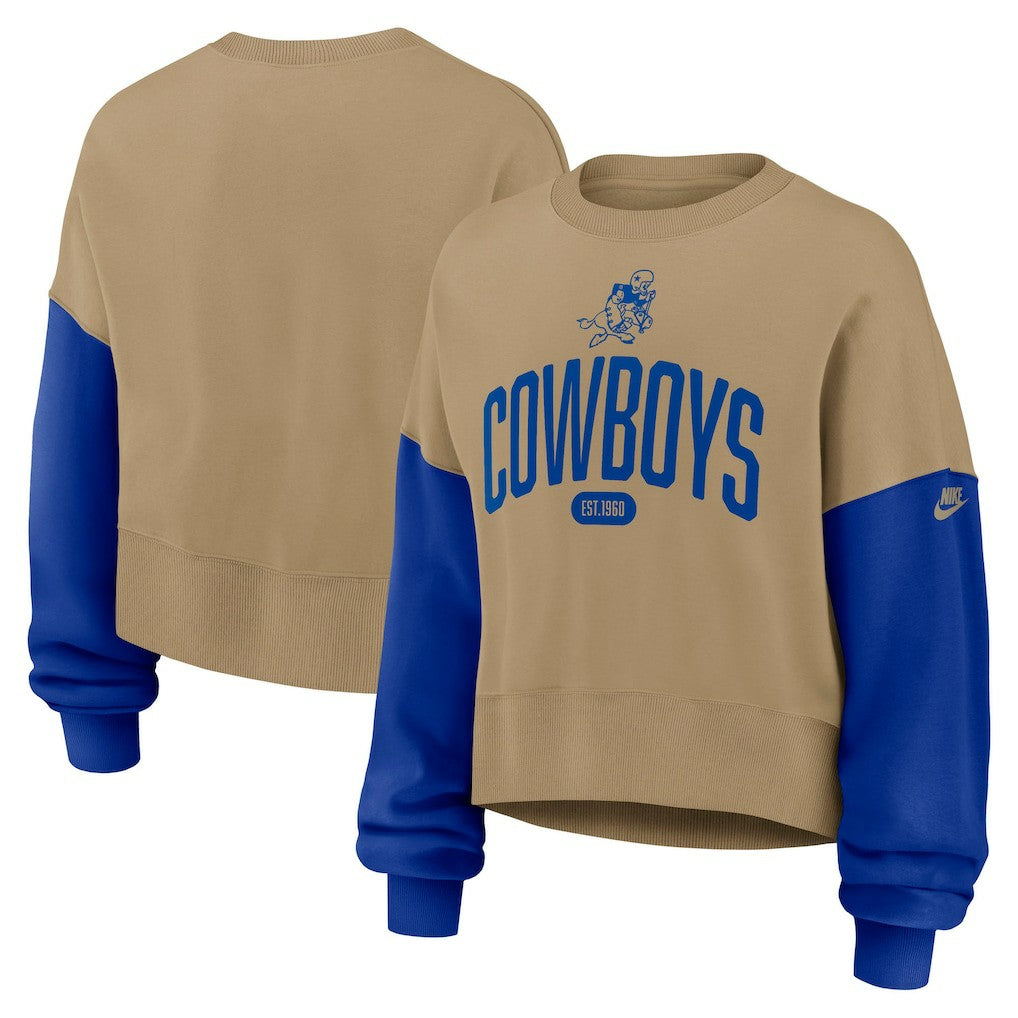 Women's Oversized Rewind Pullover Sweatshirt - Dallas Cowboys
