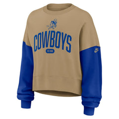 Women's Oversized Rewind Pullover Sweatshirt - Dallas Cowboys