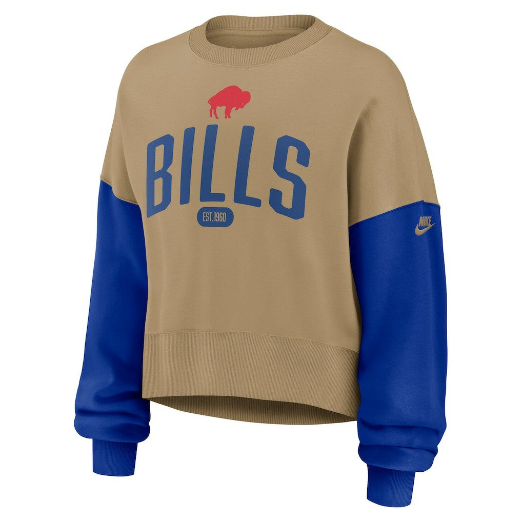 Women's Oversized Rewind Pullover Sweatshirt - Buffalo Bills