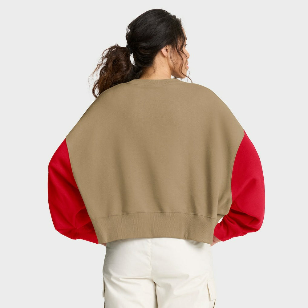 Women's Oversized Rewind Pullover Sweatshirt - Kansas City Chiefs