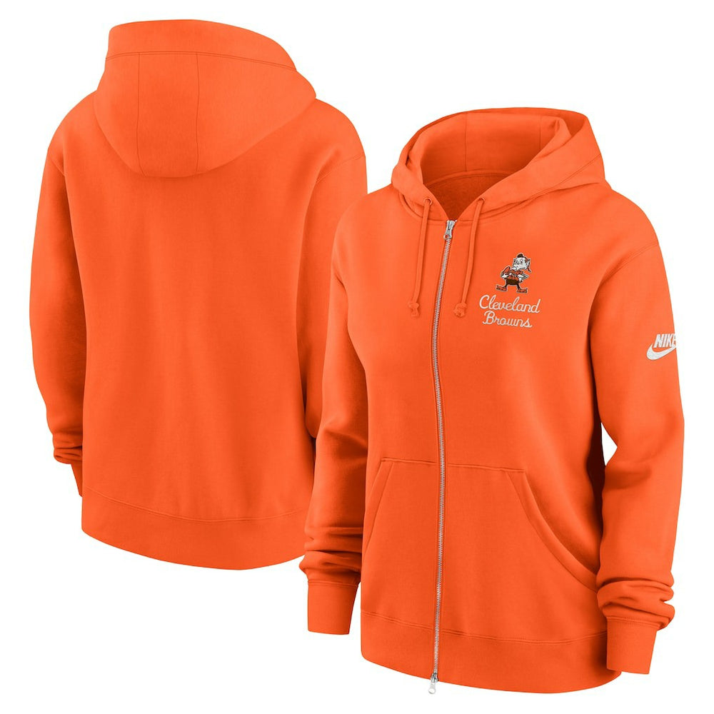 Women's Phoenix Rewind Full-Zip Hoodie - Cleveland Browns