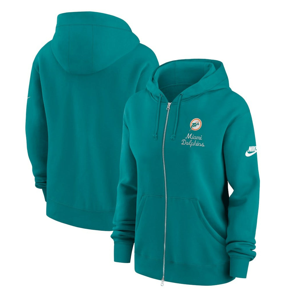 Women's Phoenix Rewind Full-Zip Hoodie - Miami Dolphins