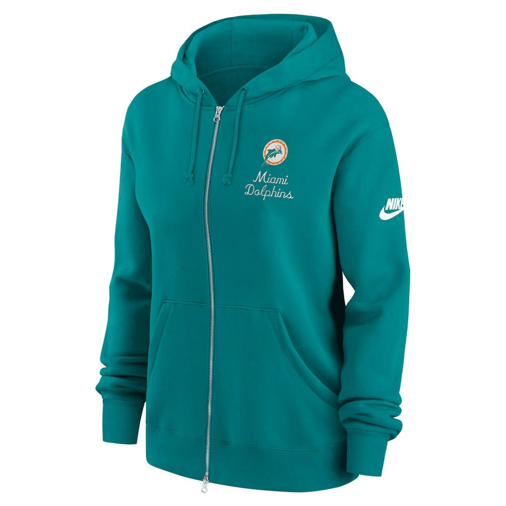 Women's Phoenix Rewind Full-Zip Hoodie - Miami Dolphins