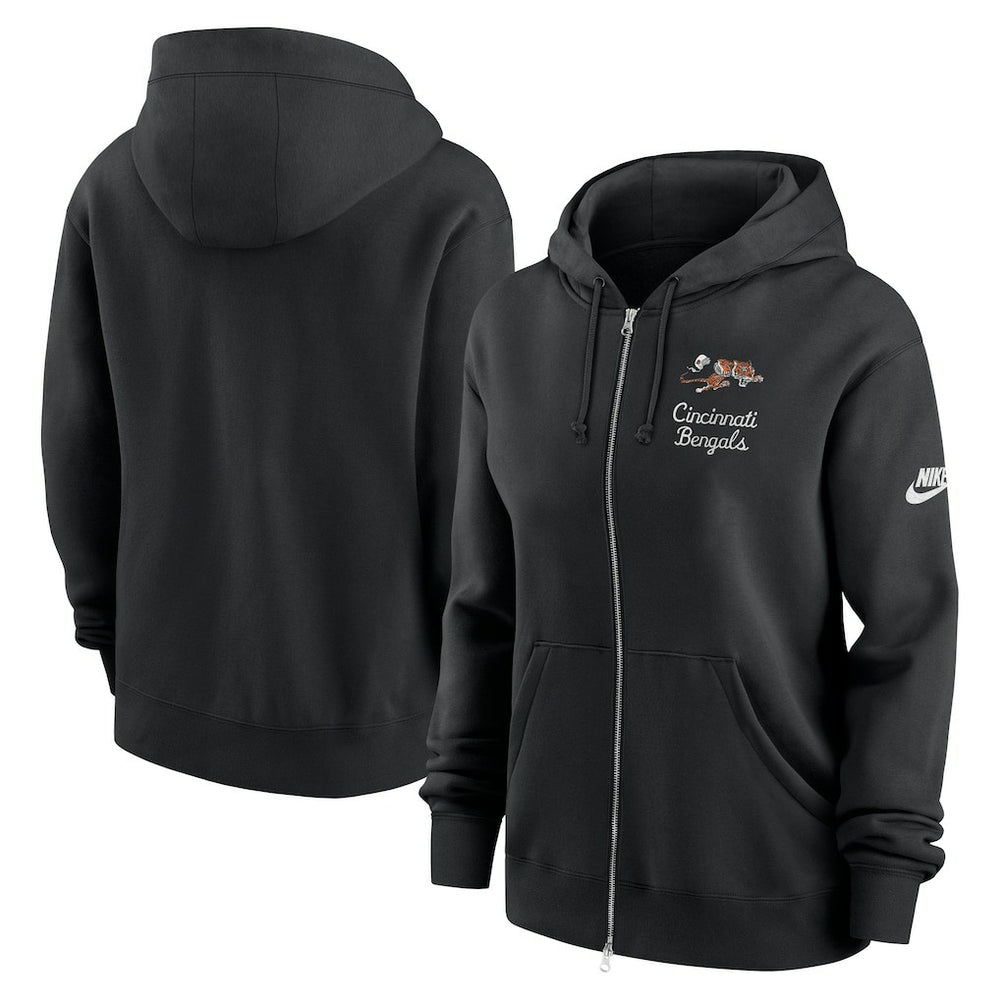 Women's Phoenix Rewind Full-Zip Hoodie - Cincinnati Bengals