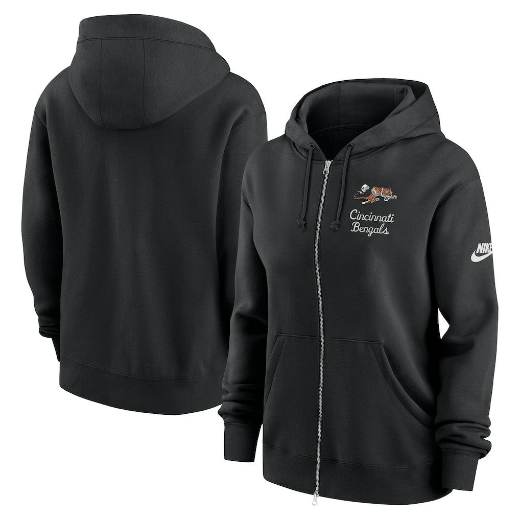 Women's Phoenix Rewind Full-Zip Hoodie - Cincinnati Bengals