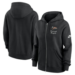 Women's Phoenix Rewind Full-Zip Hoodie - Cincinnati Bengals