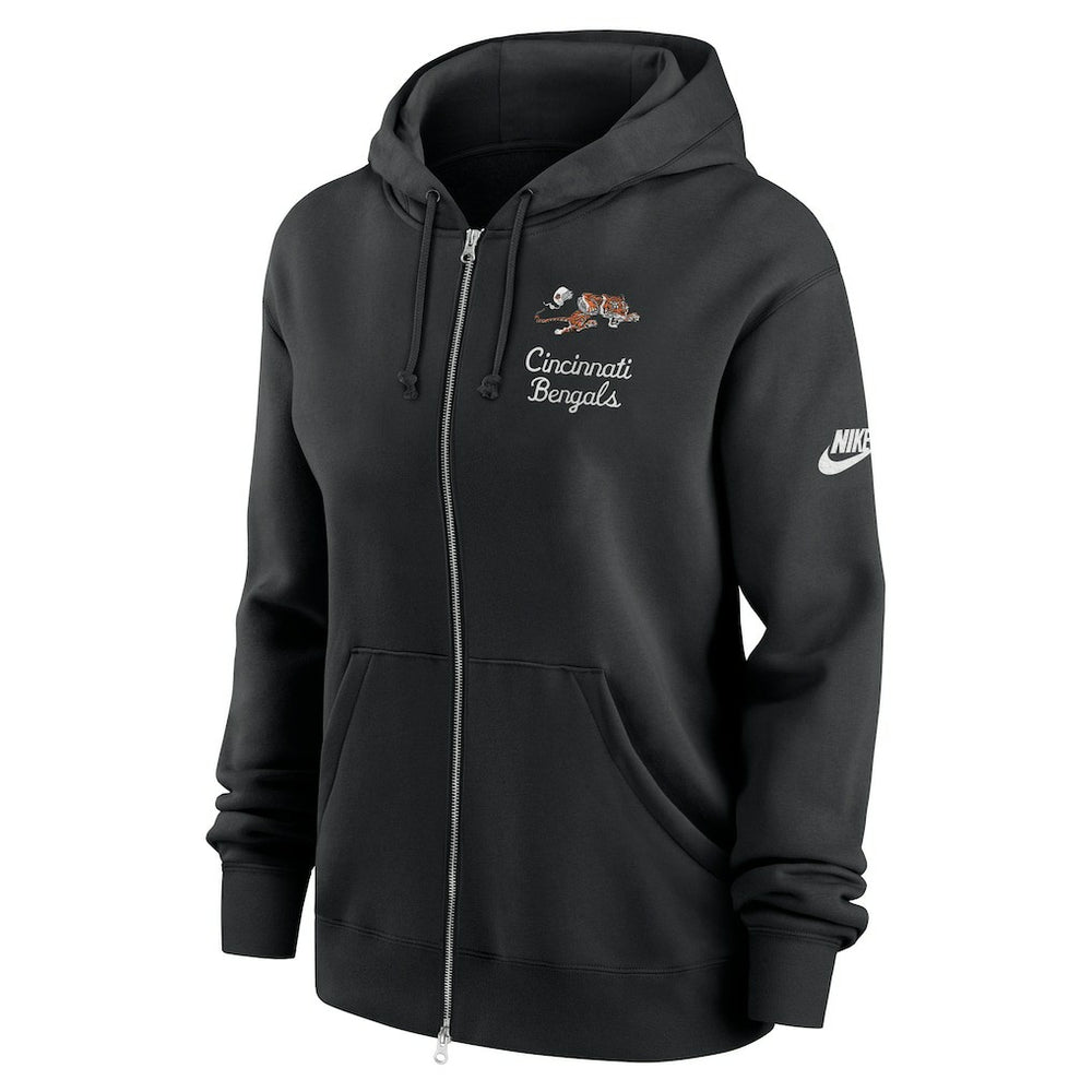 Women's Phoenix Rewind Full-Zip Hoodie - Cincinnati Bengals