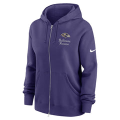 Women's Phoenix Rewind Full-Zip Hoodie - Baltimore Ravens