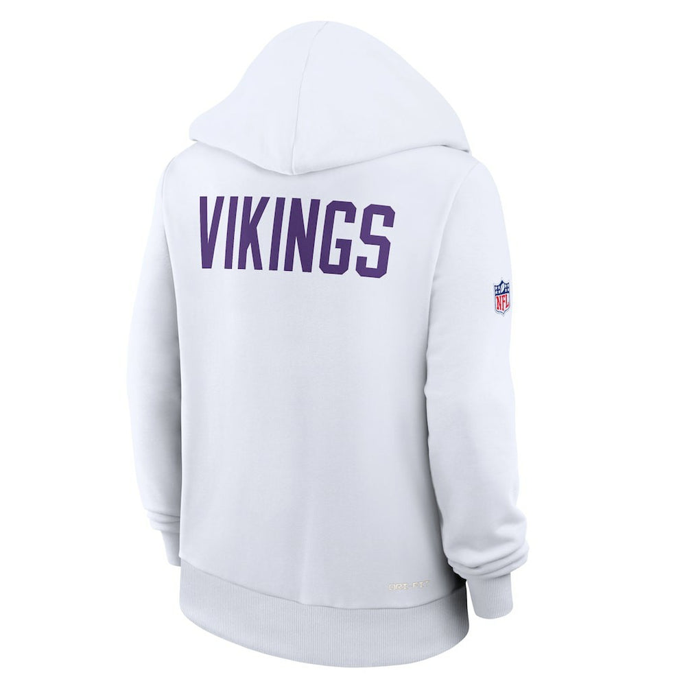 Women's Alternate Logo Sideline Standard Issue Dri-FIT Hoodie - Minnesota Vikings
