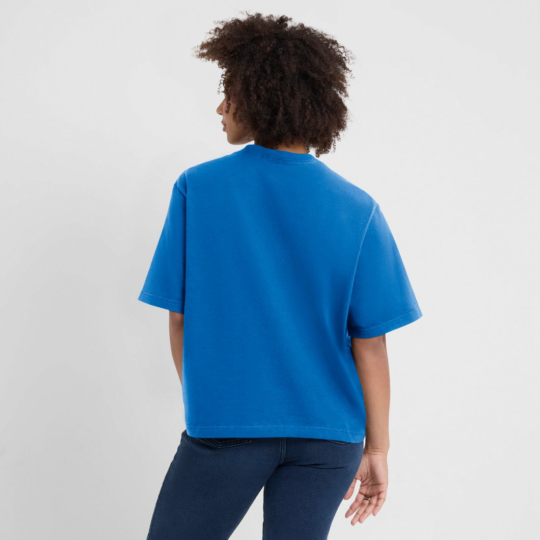 Women's Essential Script Relaxed Boxy T-Shirt - Detroit Lions