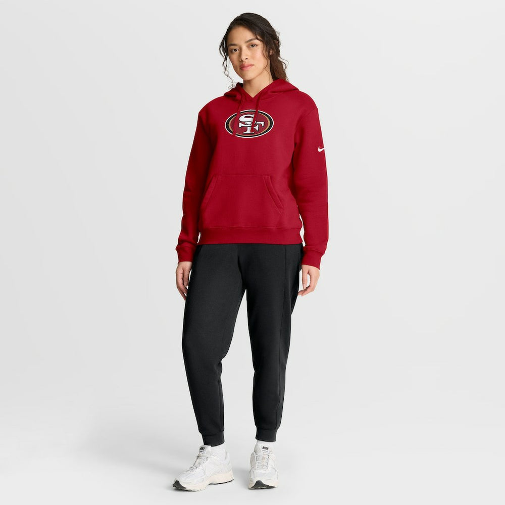 Women's Club Fleece Hoodie - San Francisco 49ers