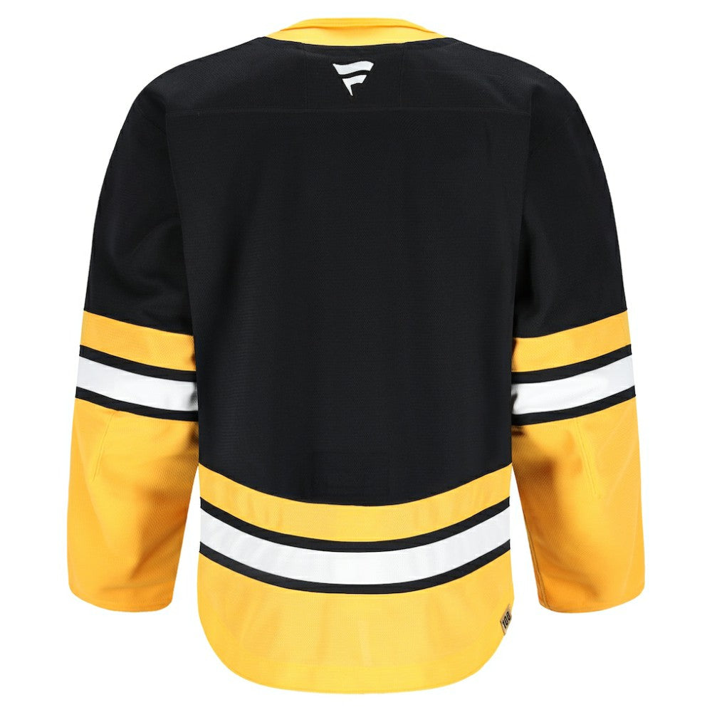 NHL Black Boston Bruins Fanatics 100th Anniversary Authentic Pro Jersey