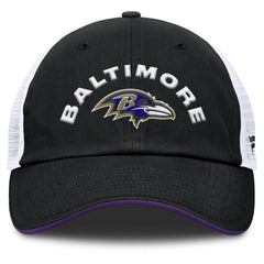 Reverse Trucker Adjustable Hat - Baltimore Ravens