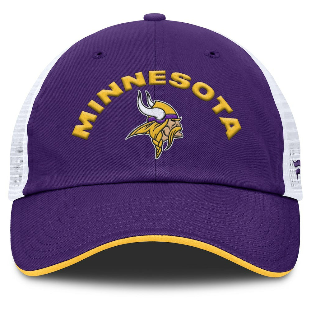 Reverse Trucker Adjustable Hat - Minnesota Vikings