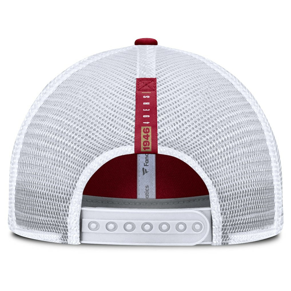 Reverse Trucker Adjustable Hat - San Francisco 49ers