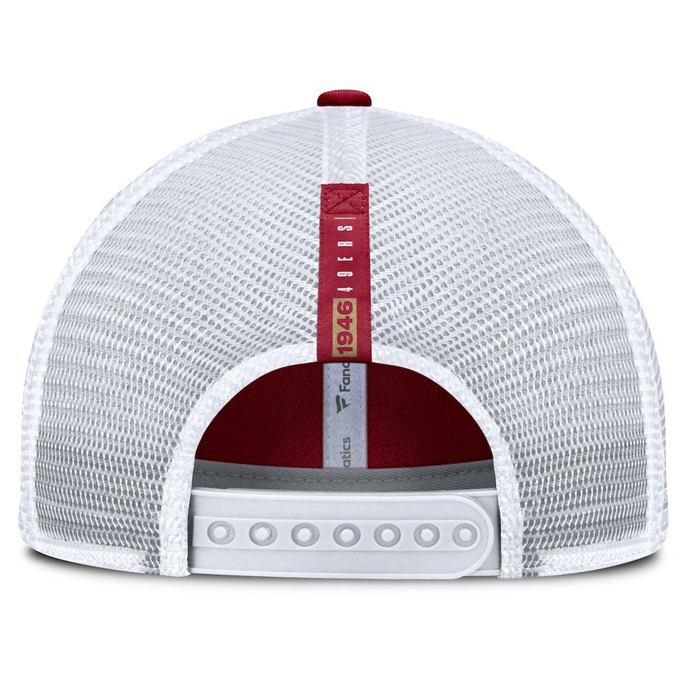 Reverse Trucker Adjustable Hat - San Francisco 49ers