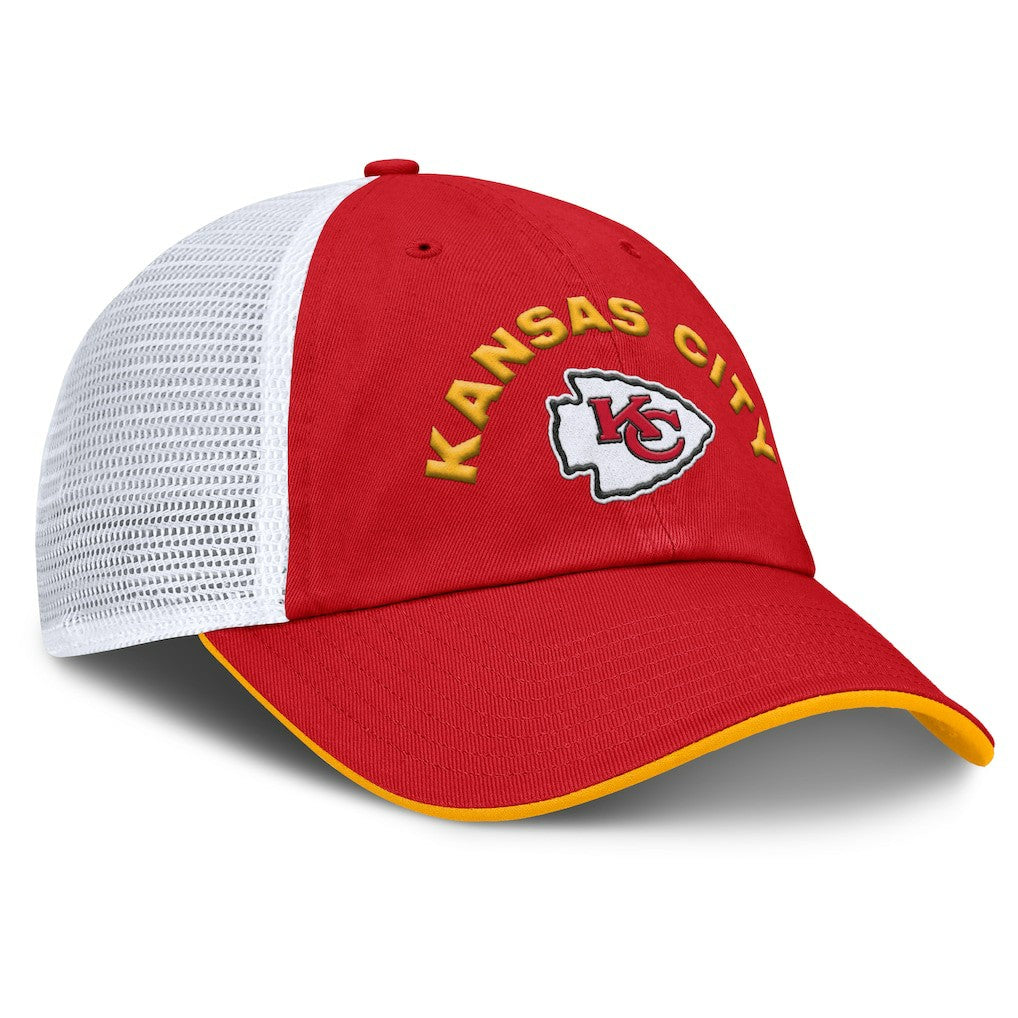 Reverse Trucker Adjustable Hat - Kansas City Chiefs
