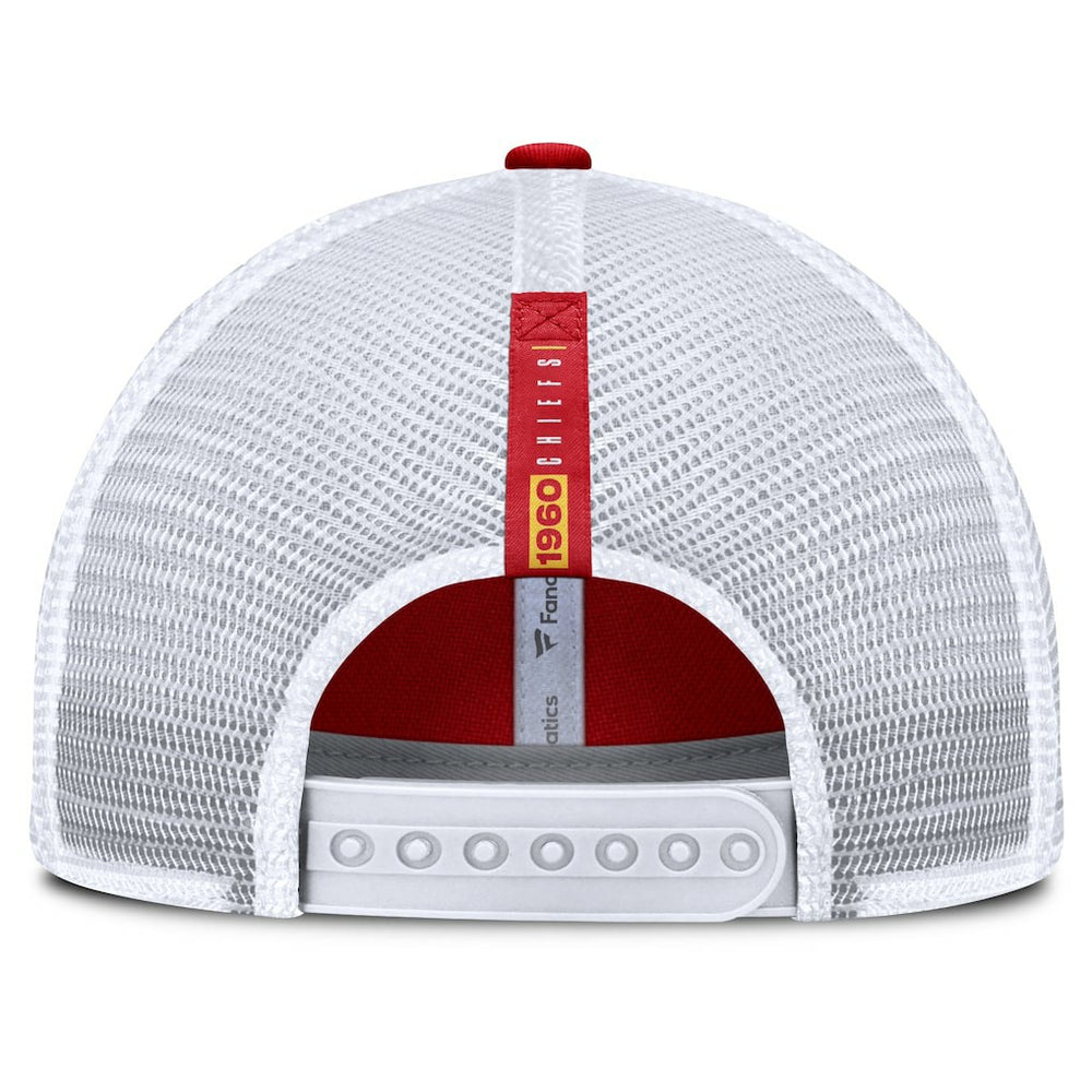Reverse Trucker Adjustable Hat - Kansas City Chiefs