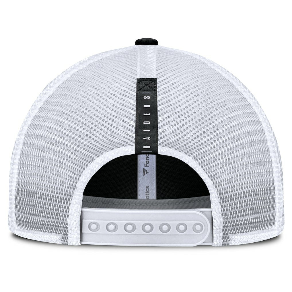 Reverse Trucker Adjustable Hat - Las Vegas Raiders