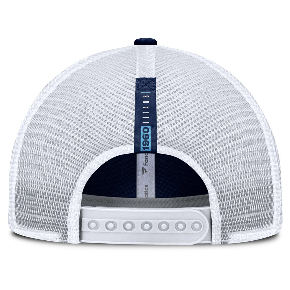 Reverse Trucker Adjustable Hat - Tennessee Titans
